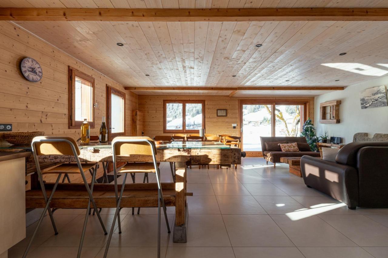 Les Picaillons - Le Chalet Les Villards-sur-Thones Exterior foto
